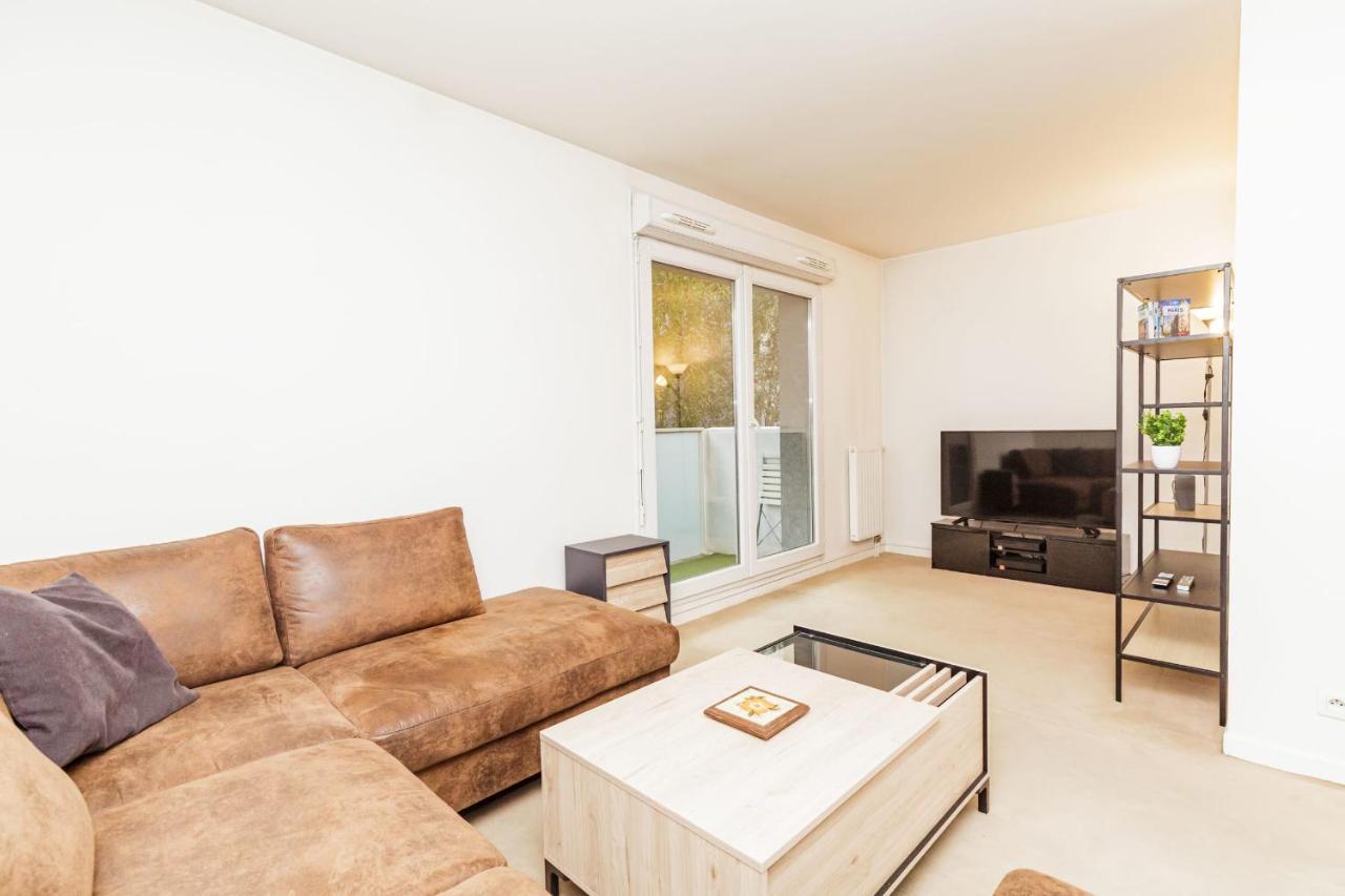 Bright 68 M2 Apartment Near The Stade De France Aubervilliers Eksteriør billede