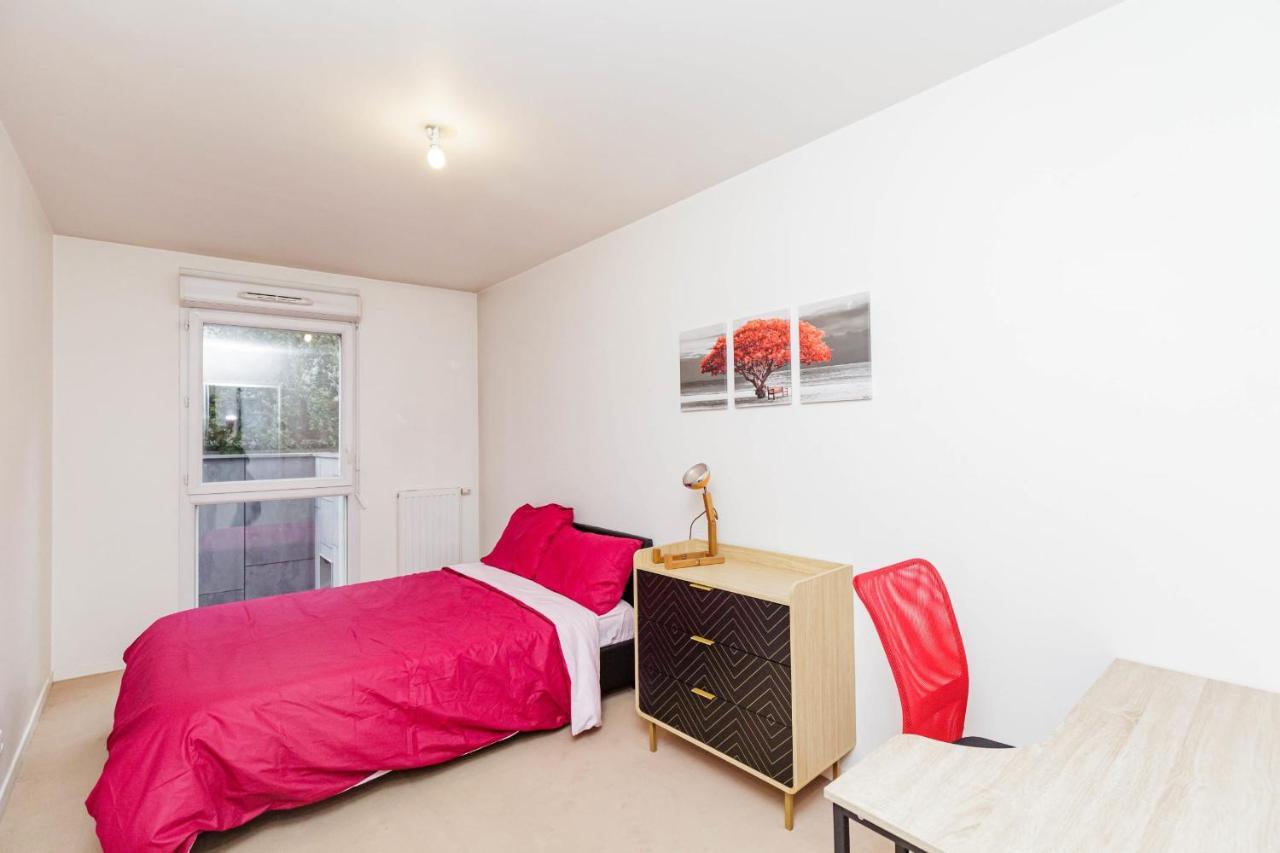 Bright 68 M2 Apartment Near The Stade De France Aubervilliers Eksteriør billede
